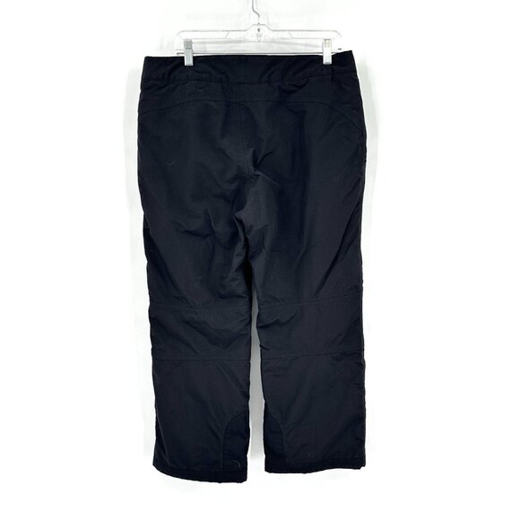 LANDS END the squall snow pants snowboarding winter waterproof black petite MP - Picture 5 of 9